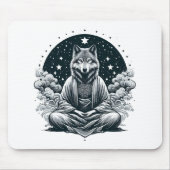 Bewuste Wolf Muismat (Voorkant)
