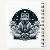 Bewuste Wolf Notitieboek (Achterkant)