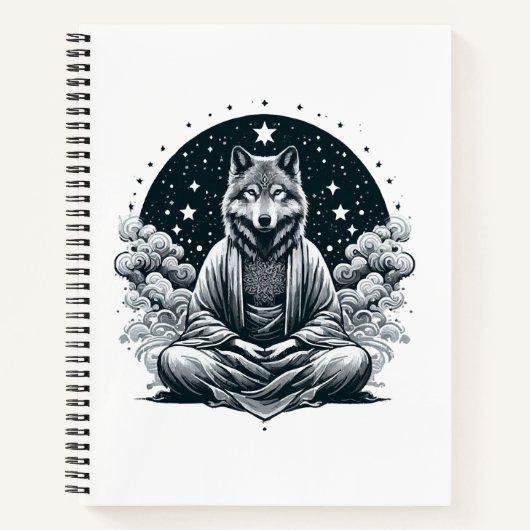 Bewuste Wolf Notitieboek (Voorkant)