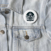 Bewuste Wolf Ronde Button 5,7 Cm (In situ)