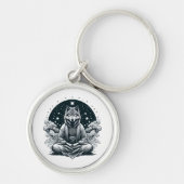 Bewuste Wolf Sleutelhanger (Voorkant)
