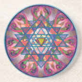 Bewustheid Mandala Onderzetter (Voorkant)