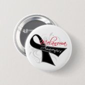 Bewustheid over rollint-melanoom ronde button 5,7 cm (Voorkant /achterkant)
