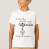Bewustheid van de voedingsleiding t-shirt (Voorkant)