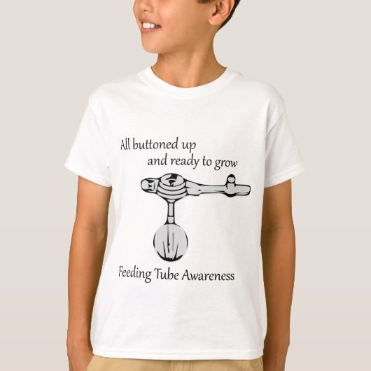 Bewustheid van de voedingsleiding t-shirt (Voorkant)