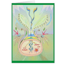 Bewustmakende 3x-kaart voor 3x-kunstzaad