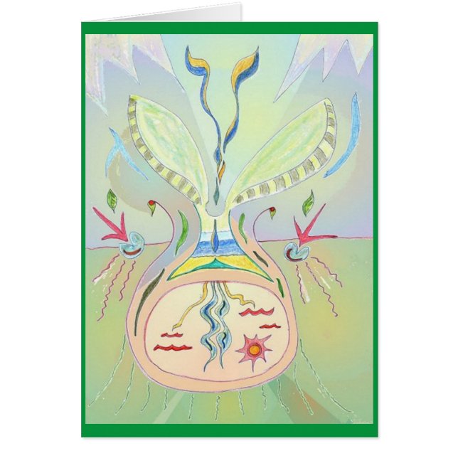 Bewustmakende 3x-kaart voor 3x-kunstzaad (Voorkant)