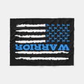 Bewustmaking 1 fleece deken (Voorkant (Horizontaal))