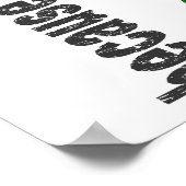 Bewustmaking 1 Traumatische hersenbeschadiging TBI Poster (Hoek)