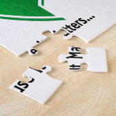 Bewustmaking 5 Traumatische hersenletsels TBI Legpuzzel (Zijkant)