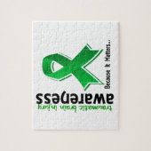 Bewustmaking 5 Traumatische hersenletsels TBI Legpuzzel (Verticaal)