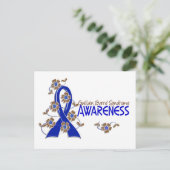 Bewustmaking 6 Guillain Barre Syndroom Briefkaart (Staand voorkant)