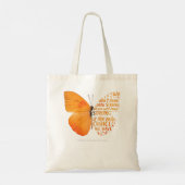 Bewustmaking bij multiple sclerose bij vrouwen tote bag (Achterkant)
