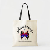 BEWUSTMAKING Butterfly Pulmonaire fibrose Tote Bag (Voorkant)