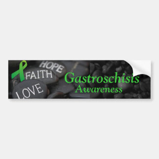 "Bewustmaking" Gastroschisis Bumpersticker