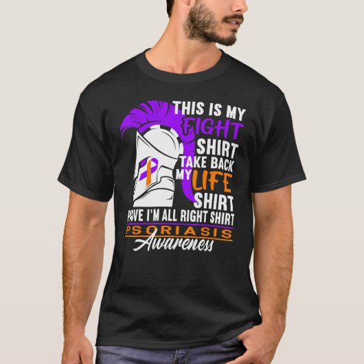 Bewustmaking I Huidaandoening i psoriasis 3 T-shirt (Voorkant)