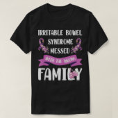 Bewustmaking IBS-familie T-shirt (Design voorkant)