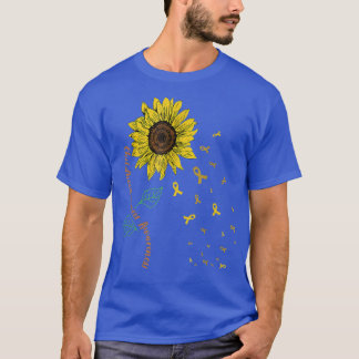 Bewustmaking kinderkanker Costume Dandelion Sunfl T-shirt