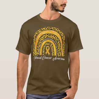 Bewustmaking kinderkanker Rainbow Leopard 767 T-shirt