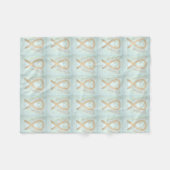 Bewustmaking kinderkanker Ribbon Fleece Blankets Deken (Voorkant (Horizontaal))