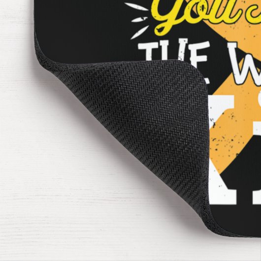 Bewustmaking kinderkanker Survivor Wrong Kind Sup Muismat (Hoek)