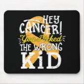 Bewustmaking kinderkanker Survivor Wrong Kind Sup Muismat (Voorkant)
