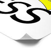 Bewustmaking maakt grenzen aan kanker poster (Hoek)