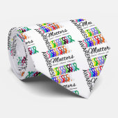 Bewustmaking maakt grenzen aan kanker stropdas (Opgerold)