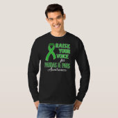 BEWUSTMAKING PANDAS PANS T-SHIRT (Voorkant volledig)