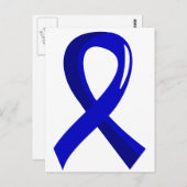 Bewustmaking Ribbon 3 Guillain Barre Syndroom Briefkaart (Voorkant / Achterkant)