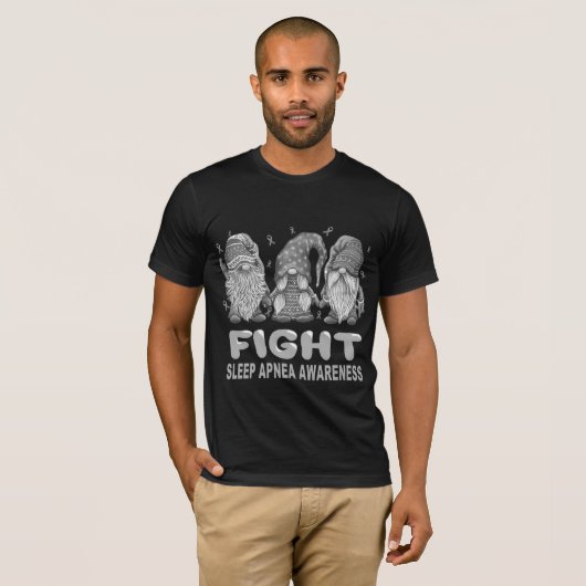 BEWUSTMAKING SLEEP APNEA T-SHIRT (Voorkant volledig)