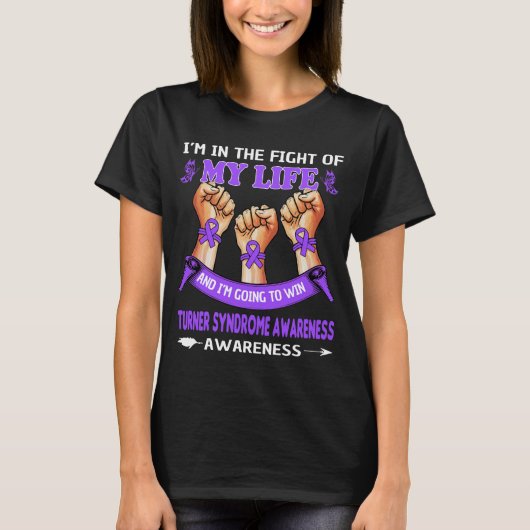 BEWUSTMAKING TURNER SYNDROME T-SHIRT (Voorkant)