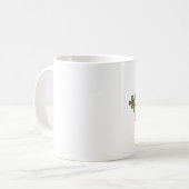 Bewustmaking van autisme (aanpasbaar) koffiemok (Voorkant links)