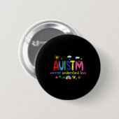 Bewustmaking van autisme - Accepteer inzicht in li Ronde Button 5,7 Cm (Voorkant /achterkant)