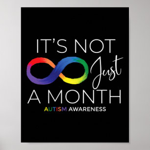 Bewustmaking van autisme Het is niet slechts een m Poster