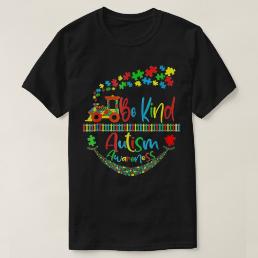 Bewustmaking van autisme is een soort training voo t-shirt (Design voorkant)