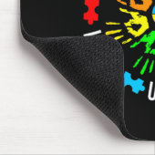 Bewustmaking van autisme Leraar Puzzle Teach accep Muismat (Hoek)