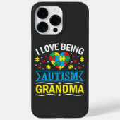 bewustmaking van autisme, Proud autisme oma Case-Mate iPhone Case (Achterkant)