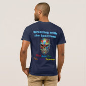 Bewustmaking van autisme t-shirt (Achterkant volledig)