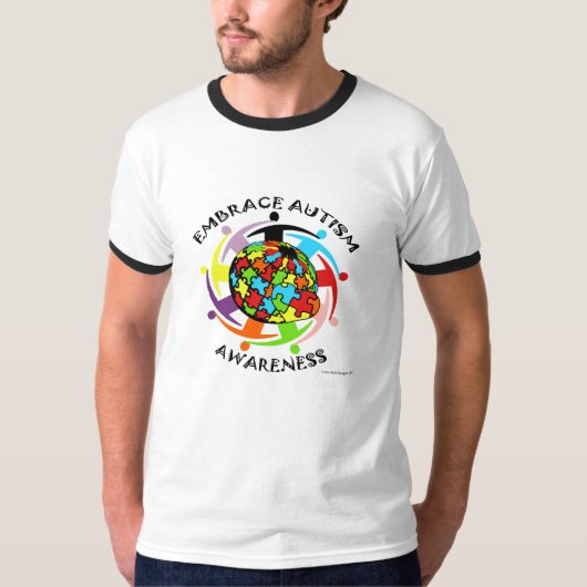Bewustmaking van autisme t-shirt (Voorkant)