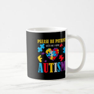 Bewustmaking van autisme - Wees alsjeblieft geduld Koffiemok