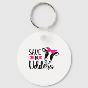 Bewustmaking van baarmoederhalskanker opslaan sleutelhanger