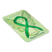 Bewustmaking van bipolaire stoornis Ribbon Angel M Magneet (Rechterzijde)