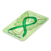 Bewustmaking van bipolaire stoornis Ribbon Angel M Magneet (Linkerzijde)