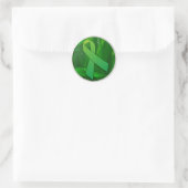 Bewustmaking van bipolaire stoornis ronde sticker (Tas)