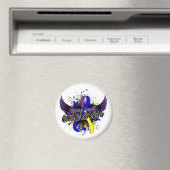 Bewustmaking van bladerkanker 16 magneet (Insitu (Vaatwasser))