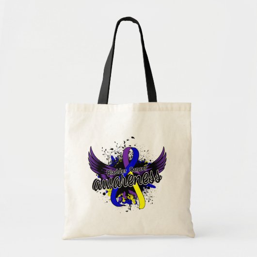 Bewustmaking van bladerkanker 16 tote bag (Voorkant)