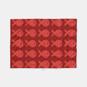 Bewustmaking van bloedkanker Ribbon Soft Fleece Bl (Voorkant (Horizontaal))