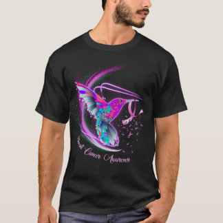 Bewustmaking van borstkanker bij levende vogels_fu t-shirt