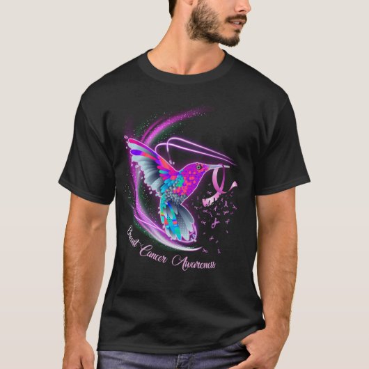 Bewustmaking van borstkanker bij levende vogels_fu t-shirt (Voorkant)